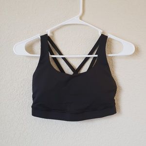 Lululemon Black Sports Bra Size 6